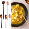 Wooden Cooking Spoon with Long Handle view 3