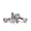 Blind-Hole Knurled Nuts, 5/10/50 pcs, DIN912, M1.4–M8, A2-70 304 Stainless Steel, Flat Head, Six-Lobe Drive (45 mm, M2, 50 pcs) view 4