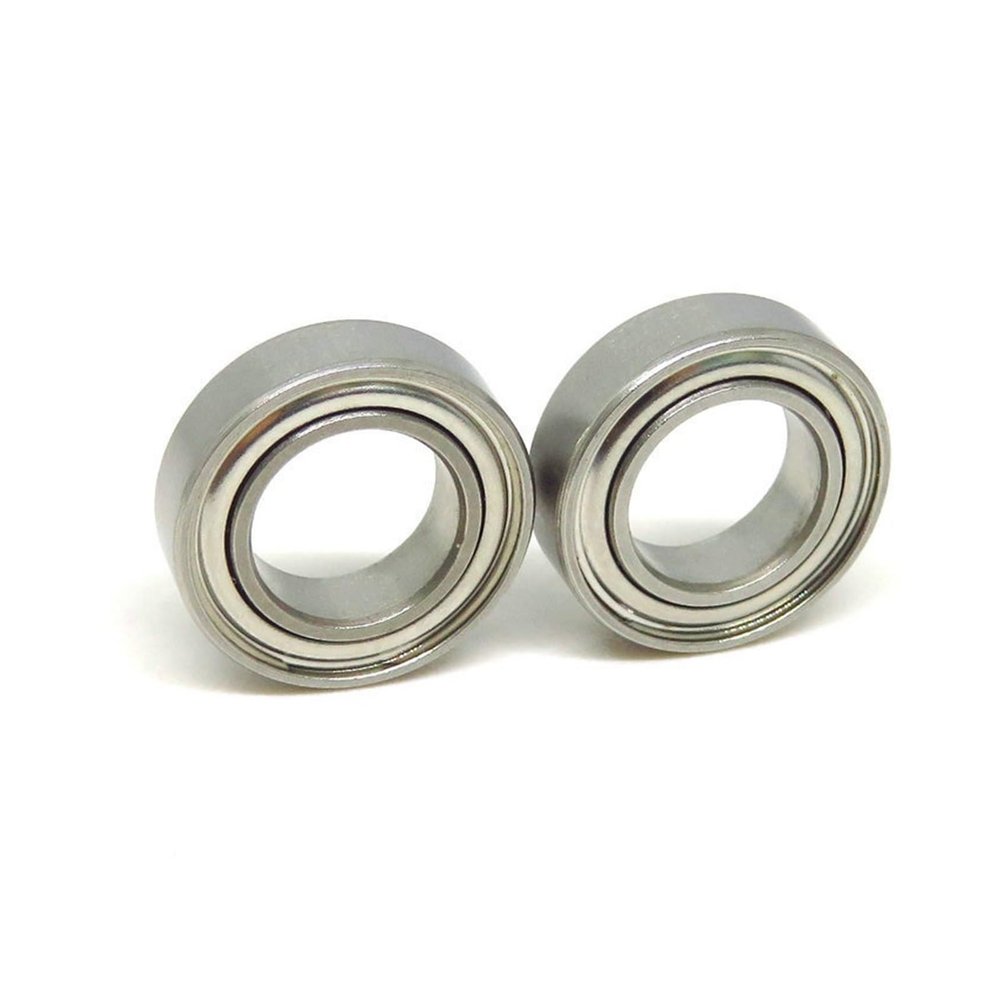 2 pcs ABEC-7 Stainless Steel-Ceramic Ball Bearings (SMR83C-ZZ, 3 x 8 x 3 mm)
