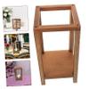 SHINEOFI Wooden Flower Stand for Weddings and Events, Rustic Design view 2