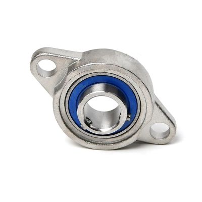 EXHOYAJB 1-Pc. Zinc Alloy Ball Bearing Pillow Block Support, 8–30 mm Bore, SKP000 SKFL000 001 002 003 004 005 006 007 (Gold, SKFL003)