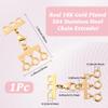 Beebeecraft 1-Box Necklace Layering Clasps, 18K Gold-Plated 304 Stainless Steel view 2