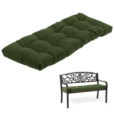 HJZPWB Thick Outdoor Bench Cushion, Green, 180 x 40 x 8 cm