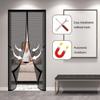 Magnetic Fly Screen Door 122 x 232 cm, No Drilling, Easy Installation, White view 3