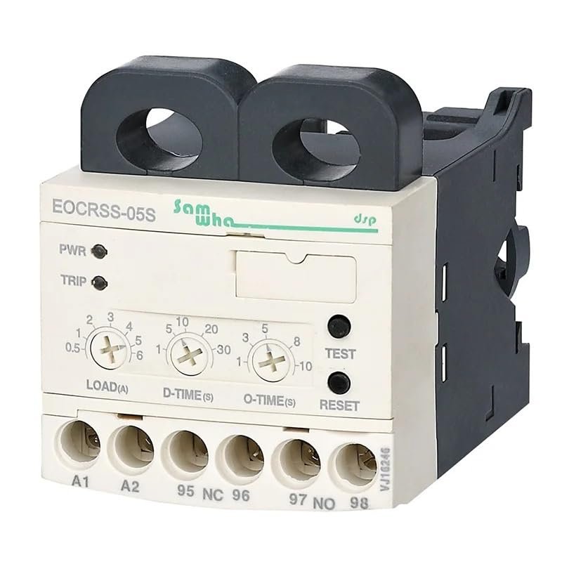 VSPPJYFG Electronic Overload Relay, Motor Protection, Thermal Overload Relay (0.5–6 A)