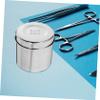 Stainless Steel Storage Container with Lid, 1 Piece, for Ointments and Dressings view 4