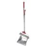 Household Broom and Stainless Steel Dustpan with Flexible Bristles view 1