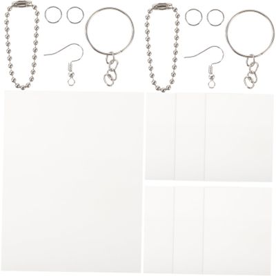 Artibetter Shrink Film Keychain Craft Kit