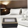Paper Gift Box with Gold Rim and Window - Black Pack view 3