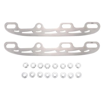 Silver Replacement Blades in Stainless Steel and Aluminum Alloy for Ice Skates