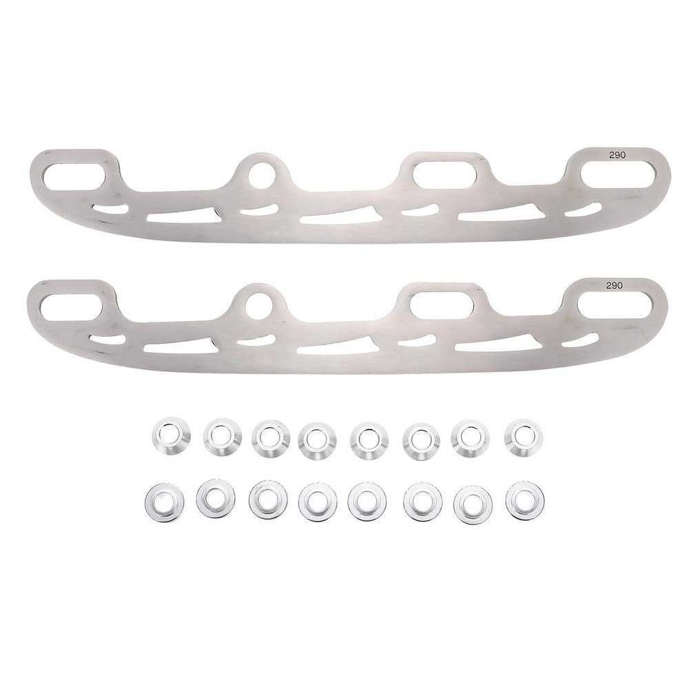 Silver Replacement Blades in Stainless Steel and Aluminum Alloy for Ice Skates