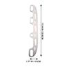 Silver Replacement Blades in Stainless Steel and Aluminum Alloy for Ice Skates view 2