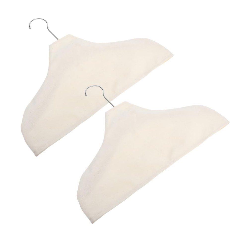 Hanger Covers, 2-Pack, Fabric, Non-Slip, for Suits and Jackets