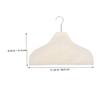 Hanger Covers, 2-Pack, Fabric, Non-Slip, for Suits and Jackets view 2