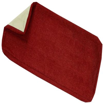 Custom Indoor/Outdoor Bench Cushion Cover, Burgundy, 90 x 55 x 8 cm