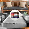 Custom Indoor/Outdoor Bench Cushion Cover, Burgundy, 90 x 55 x 8 cm view 2