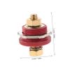 Yacht Terminal Connector, 3/8-Inch Copper/Nylon Connecting Stud, Red view 2
