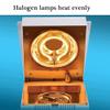 Laboratory Moisture Analyzer with Halogen Lamp, Temperature Control, and 0.005 g Readability view 2