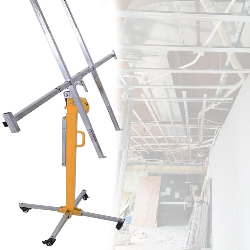 ZHJOPP Drywall Lift, Panel Lift, 80 kg Capacity, Locking Casters