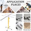 ZHJOPP Drywall Lift, Panel Lift, 80 kg Capacity, Locking Casters view 2