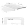 Universal Plastic Camera Protection Cover, White, Durable view 2