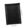 Black Bubble Mailers, 50-Pack, Coextruded PE Film view 2