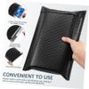 Black Bubble Mailers, 50-Pack, Coextruded PE Film view 3