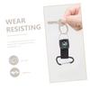 HANABASS 18-Piece Aluminum Alloy Compass Keychains with Webbing view 3