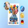 Junaversum 10 Police-Themed Invitations for a Boy's 5th Birthday view 3