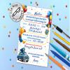 Junaversum 10 Police-Themed Invitations for a Boy's 5th Birthday view 4