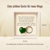 Milaboo Handmade Gift Box with Gemstone Heart Pendant, Personal Message (Good Luck - Aventurine) view 3