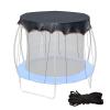 Trampoline Sun Shade UV-Protective Net Cover view 1