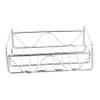 Stainless Steel Storage Rack, Wall-Mounted for Bathroom and Kitchen, Silver view 1