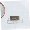 Stainless Steel Storage Rack, Wall-Mounted for Bathroom and Kitchen, Silver view 3