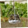 Transparent Geometric Glass Vase for Hydroponic Plants view 3