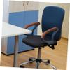 Gatuida Armrest Covers for Office Chairs, 2 Pieces, Polyester, Brown view 3