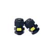 Grivon M20x1.5 Nylon Breathing Cable Gland, 6–12 mm, Black/White, Air Vent Membrane (M16 Black, 4–8 mm, 10 pcs) view 1