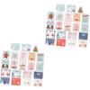 Cabilock 2-Set Christmas Cards with Scratch-Off Stickers view 1