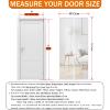 Magnetic Insect Screen Door Curtain 240 x 295 cm, White view 2