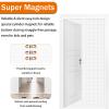 Magnetic Insect Screen Door Curtain 240 x 295 cm, White view 3