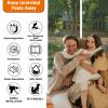 Magnetic Insect Screen Door Curtain 240 x 295 cm, White view 4