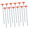 12 Stainless Steel Tent Stakes for Tents and Outdoor Use view 1