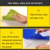 Cleanroom Sticky Mats (1 Pack, 30 Sheets), 61 x 91.4 cm, Suitable for Construction Sites, Home Use, Hospitals, and Tattoo Studios (Green, 26 x 45 in) view 4