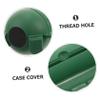 Outdoor Junction Box Cover with Claws, Weather-Resistant, Green view 3