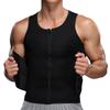 GOUJIAN Men's Sauna Sweat Vest with Adjustable Waist Belt, 3XL view 2