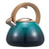 IXMLDAXD Whistling Tea Kettle, 2.5 L, Black view 1