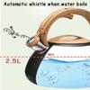 IXMLDAXD Whistling Tea Kettle, 2.5 L, Black view 4