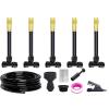 Automatic Drip Irrigation System with Hose, Adjustable Nozzle and Sprinkler view 1