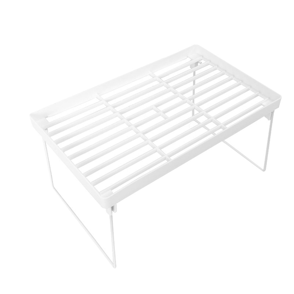 plplaaoo Desktop Storage Shelf, Multifunctional Single-Tier Desk Organizer