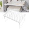 plplaaoo Desktop Storage Shelf, Multifunctional Single-Tier Desk Organizer view 2